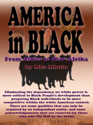 cover image of AMERICA in BLACK